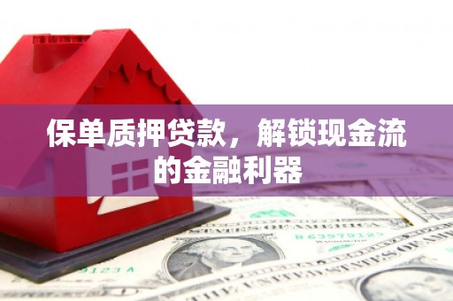 贞丰保单质押贷款，解锁现金流的金融利器