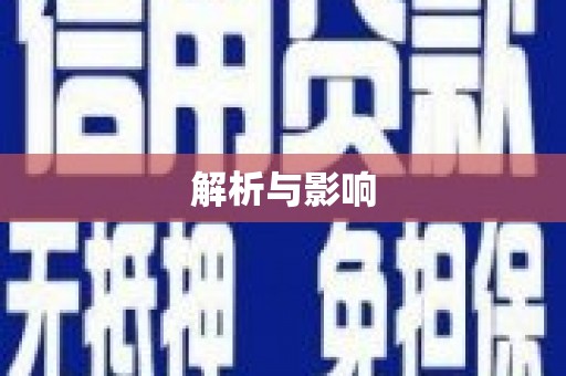 贞丰解析与影响