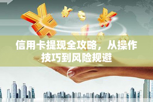 贞丰信用卡提现全攻略，从操作技巧到风险规避
