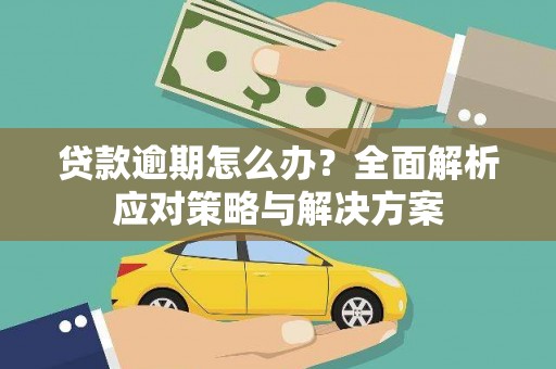 贞丰贷款逾期怎么办？全面解析应对策略与解决方案