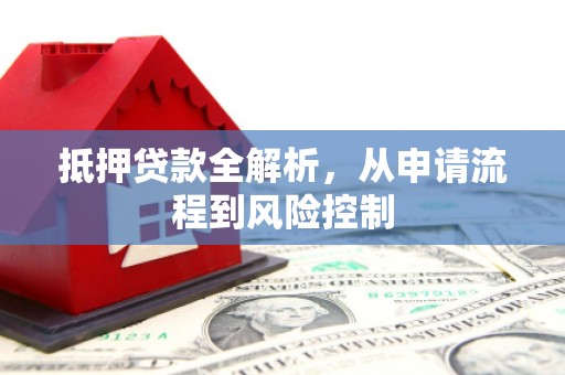 贞丰抵押贷款全解析，从申请流程到风险控制