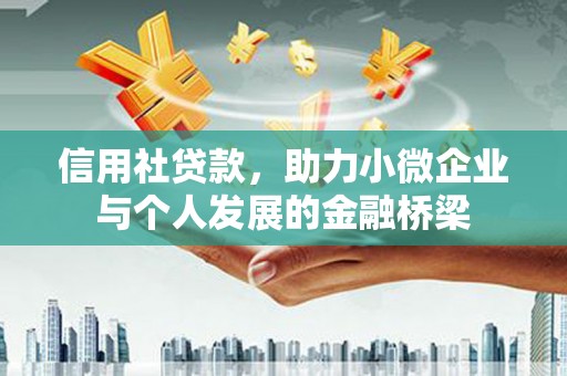 贞丰信用社贷款，助力小微企业与个人发展的金融桥梁