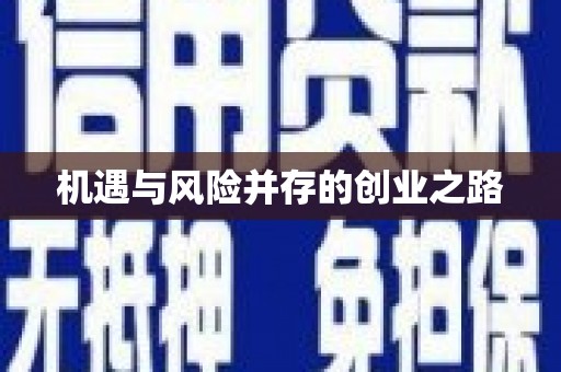 贞丰机遇与风险并存的创业之路