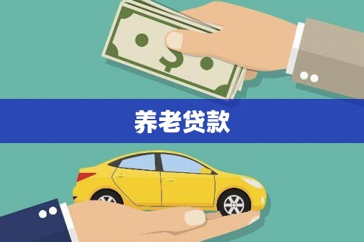 贞丰养老贷款