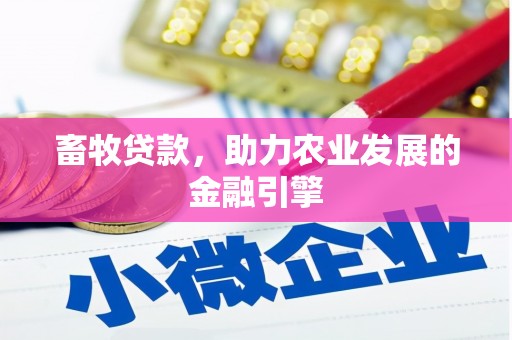贞丰畜牧贷款，助力农业发展的金融引擎