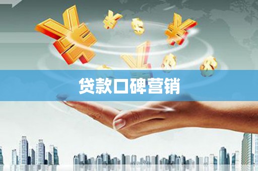 贞丰贷款口碑营销