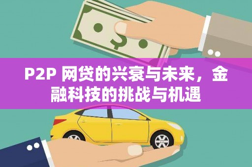 贞丰P2P 网贷的兴衰与未来，金融科技的挑战与机遇
