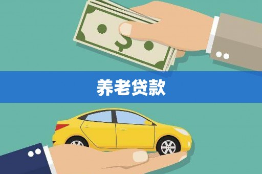 贞丰养老贷款