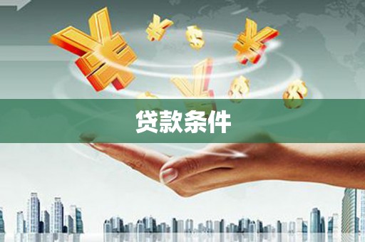 贞丰贷款条件