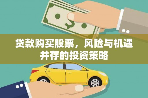 贞丰贷款购买股票，风险与机遇并存的投资策略