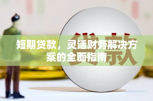 贞丰短期贷款，灵活财务解决方案的全面指南