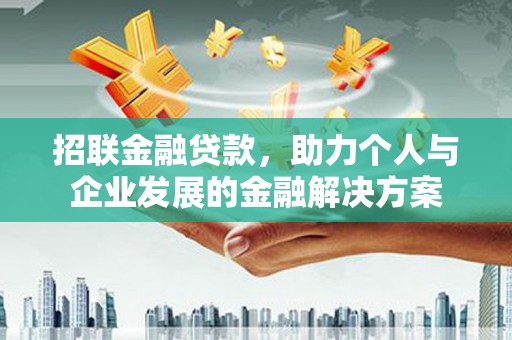 贞丰招联金融贷款，助力个人与企业发展的金融解决方案