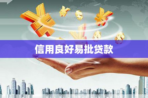 贞丰信用良好易批贷款