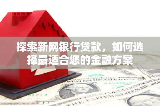 贞丰探索新网银行贷款，如何选择最适合您的金融方案
