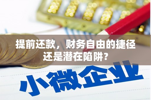 贞丰提前还款，财务自由的捷径还是潜在陷阱？