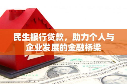 贞丰民生银行贷款，助力个人与企业发展的金融桥梁