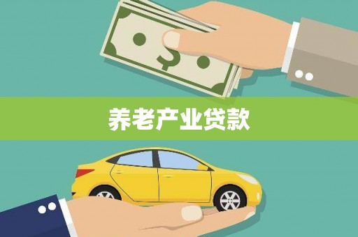 贞丰养老产业贷款