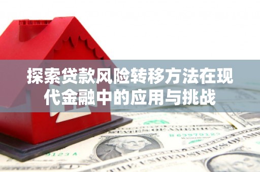 贞丰探索贷款风险转移方法在现代金融中的应用与挑战
