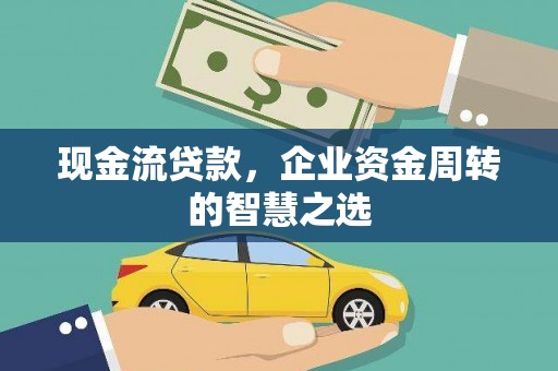 贞丰现金流贷款，企业资金周转的智慧之选