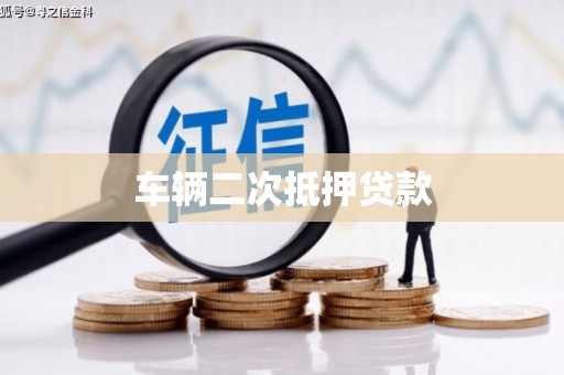 贞丰车辆二次抵押贷款