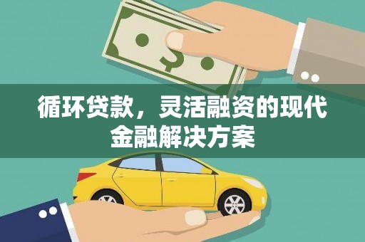 贞丰循环贷款，灵活融资的现代金融解决方案