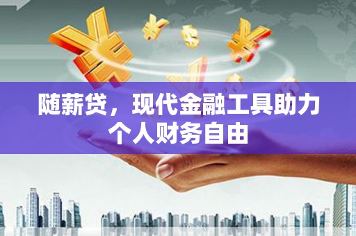 贞丰随薪贷，现代金融工具助力个人财务自由