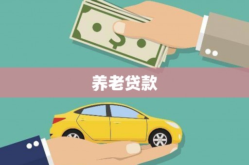 贞丰养老贷款