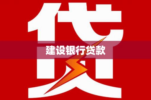 贞丰建设银行贷款
