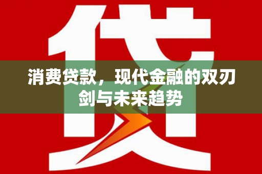 贞丰消费贷款，现代金融的双刃剑与未来趋势
