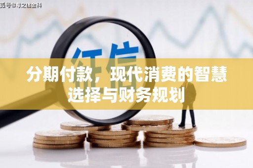 贞丰分期付款，现代消费的智慧选择与财务规划