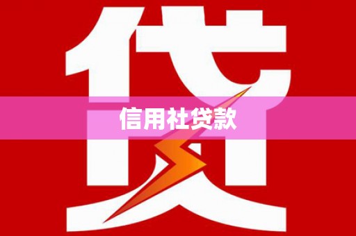 贞丰信用社贷款