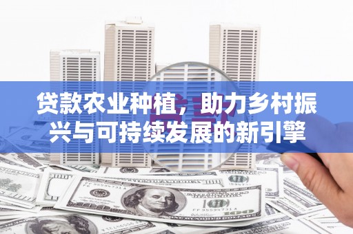 贞丰贷款农业种植，助力乡村振兴与可持续发展的新引擎