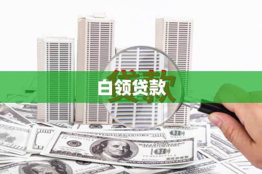 贞丰白领贷款