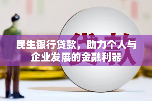 贞丰民生银行贷款，助力个人与企业发展的金融利器