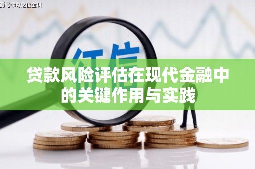 贞丰贷款风险评估在现代金融中的关键作用与实践