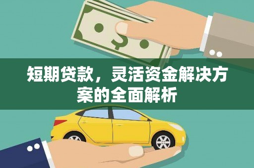 贞丰短期贷款，灵活资金解决方案的全面解析