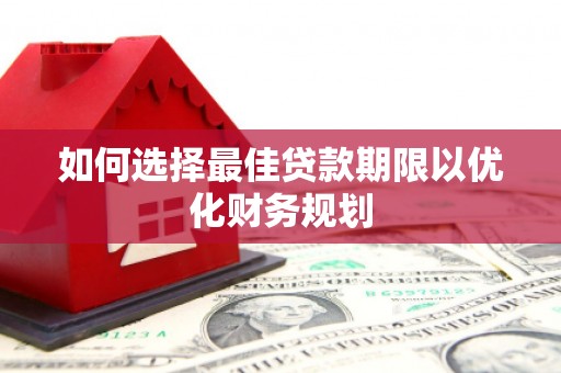 贞丰如何选择最佳贷款期限以优化财务规划