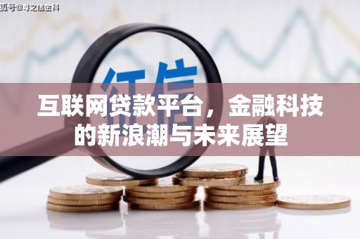 贞丰互联网贷款平台，金融科技的新浪潮与未来展望