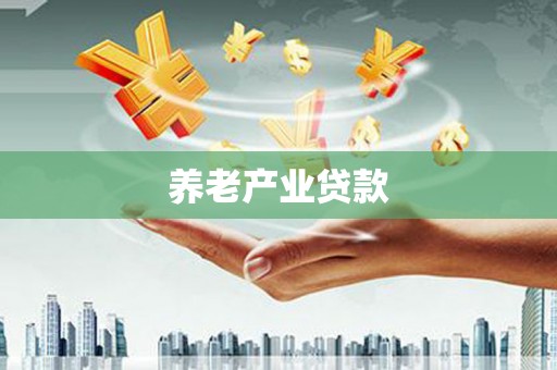 贞丰养老产业贷款