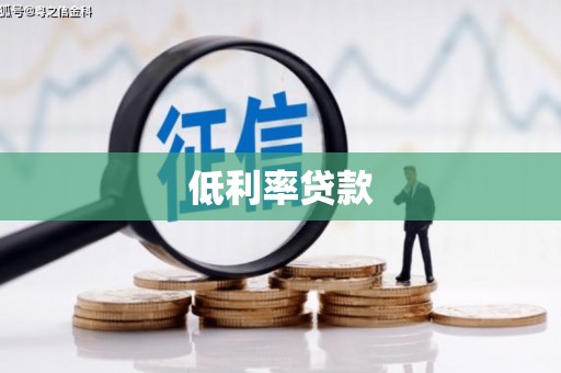 贞丰低利率贷款