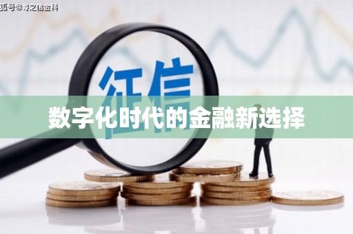 贞丰数字化时代的金融新选择