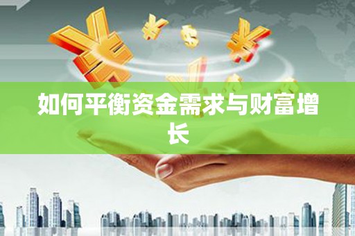 贞丰如何平衡资金需求与财富增长