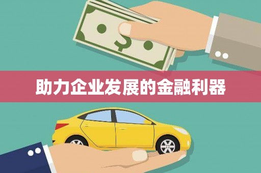贞丰助力企业发展的金融利器
