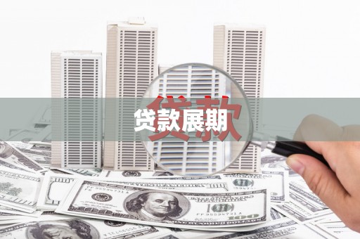 贞丰贷款展期