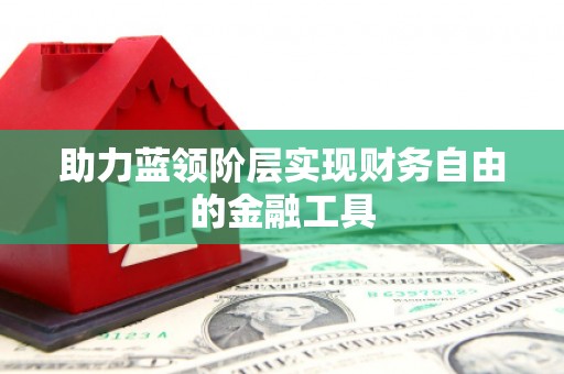 贞丰助力蓝领阶层实现财务自由的金融工具