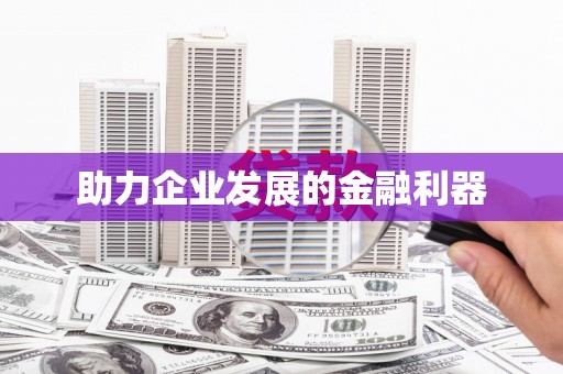 贞丰助力企业发展的金融利器