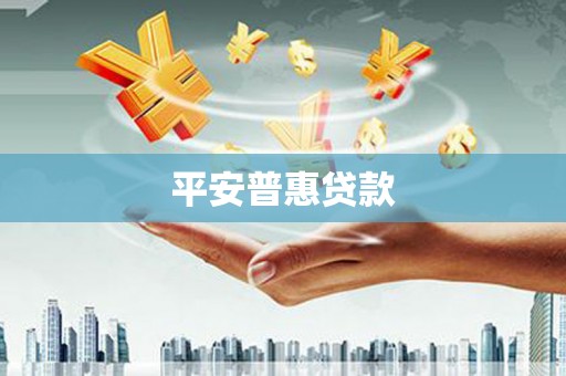 贞丰平安普惠贷款