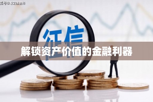 贞丰解锁资产价值的金融利器